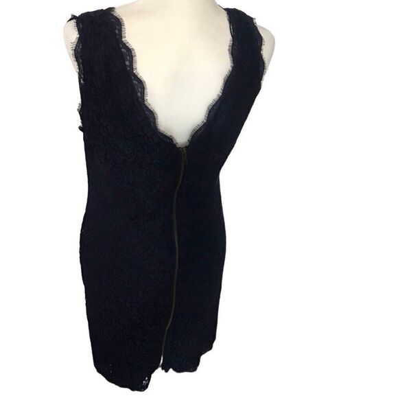 Adrianna Pappel Blue Lace‎ Sleeveless Dress size 12 - Picture 8 of 12